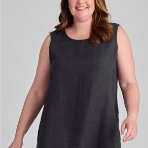 FLAX Black Tunic